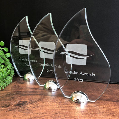 gravity torch jade glass award