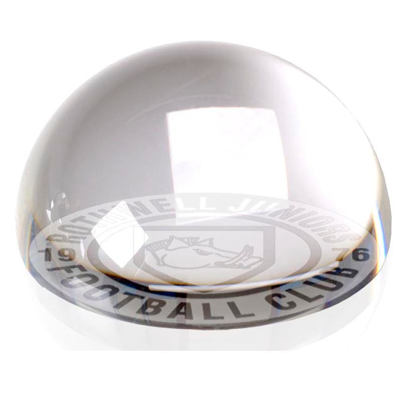 Dome Glass Paperweight