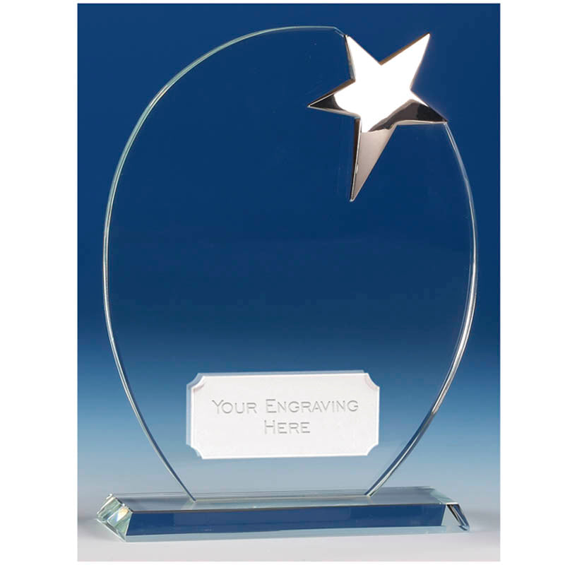 Mission Star Glass Trophy Award
