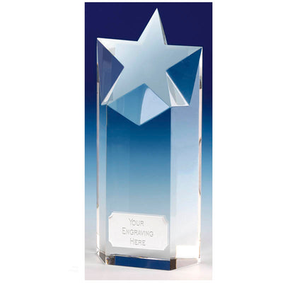 focus star optical crystal trophy award
