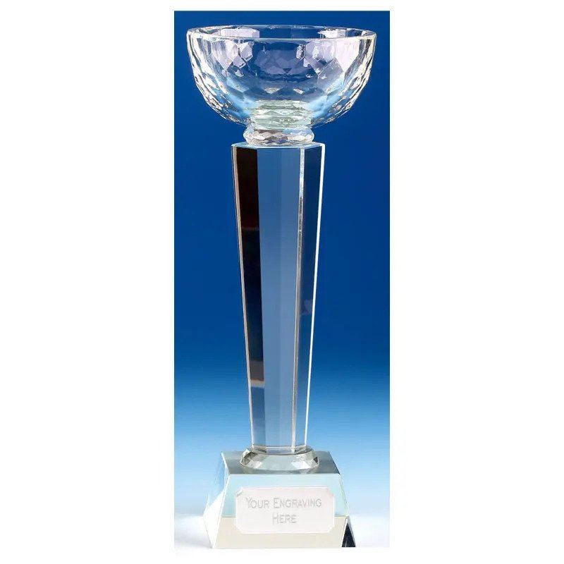 team cup glass crystal award
