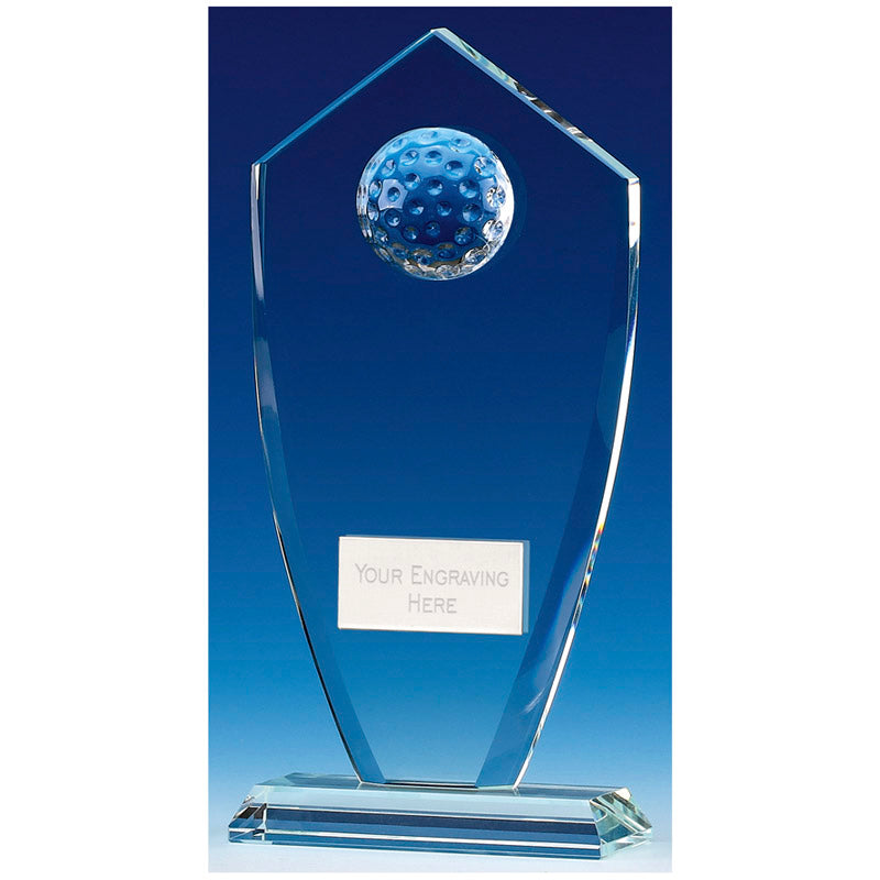 Foundation Peak Glass Golf Trophy Award