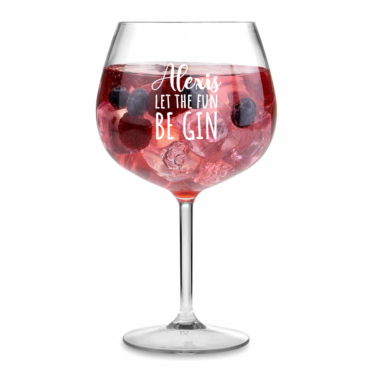 Personalised Gin Glass - Let the Fun Be-Gin