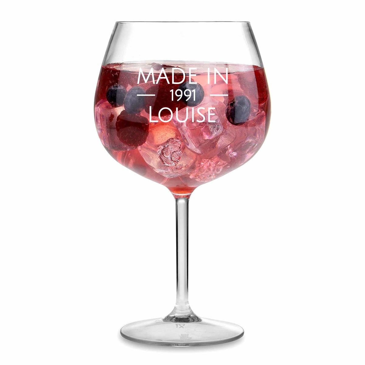 Personalised Gin Glass - Made In