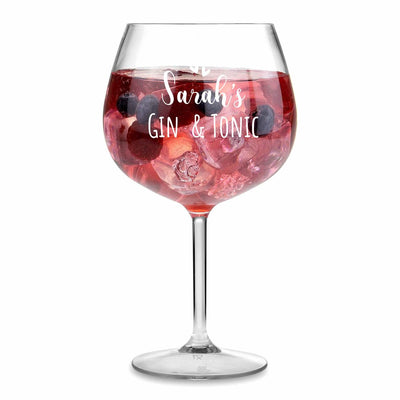 Personalised Gin Glass - Any Name