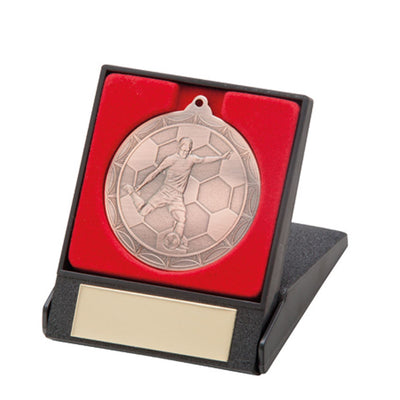 Impulse Figure Football Medal & Box