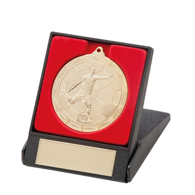 Impulse Figure Football Medal & Box