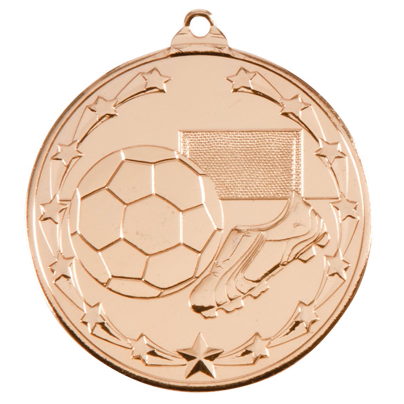 Starboot And Ball Football Medal