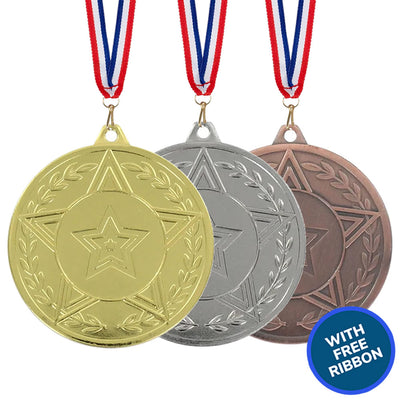 Caesar Budget Medal 5cm with Free Ribbon Option