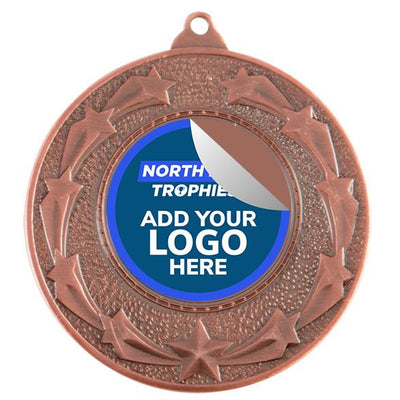 Star Burst Medal With Your Design 5cm