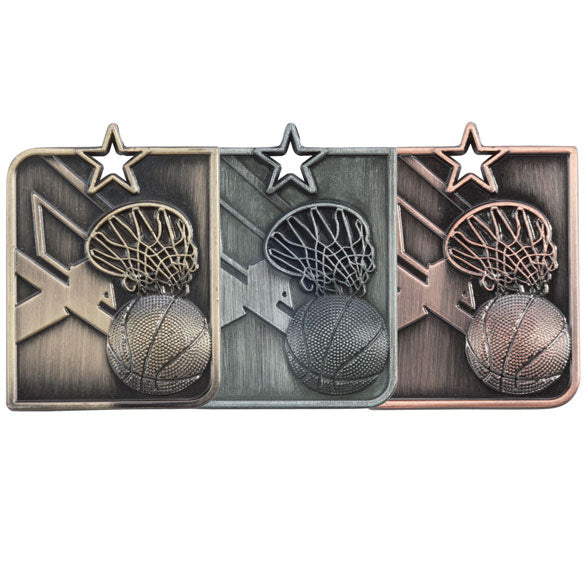 Centurion Star Basketball Medal