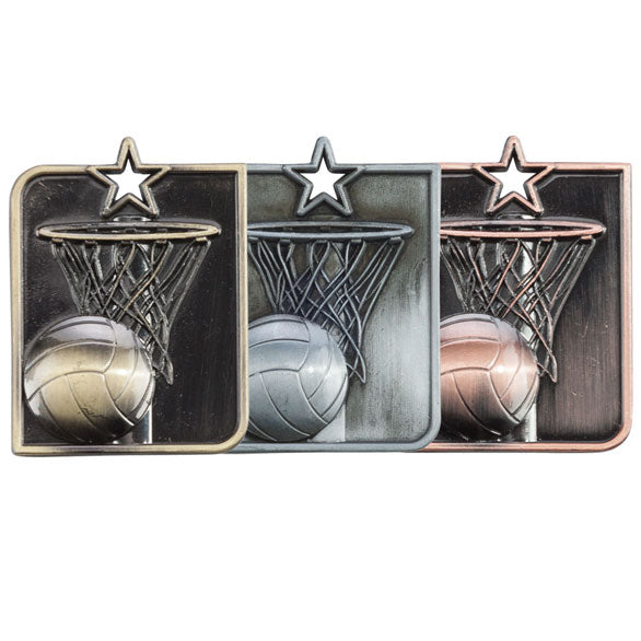 Centurion Star Netball Medal