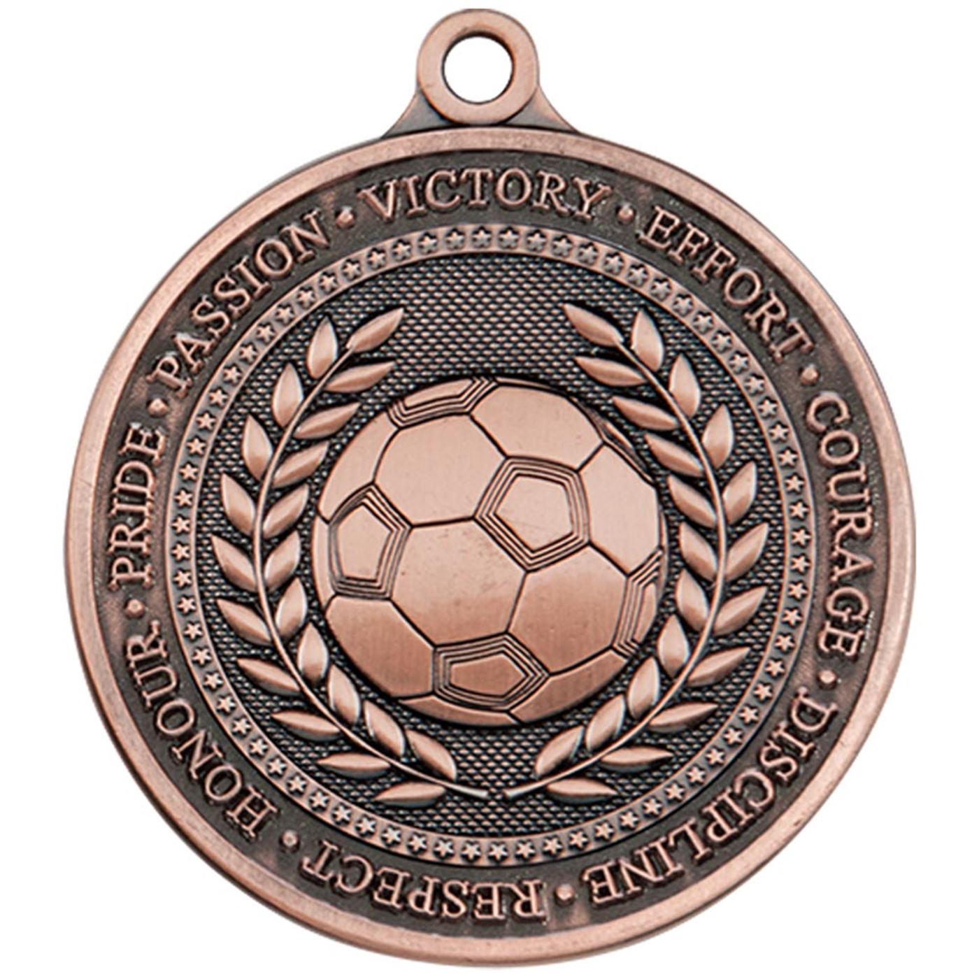 Olympia Laurel Football Medal - 6cm