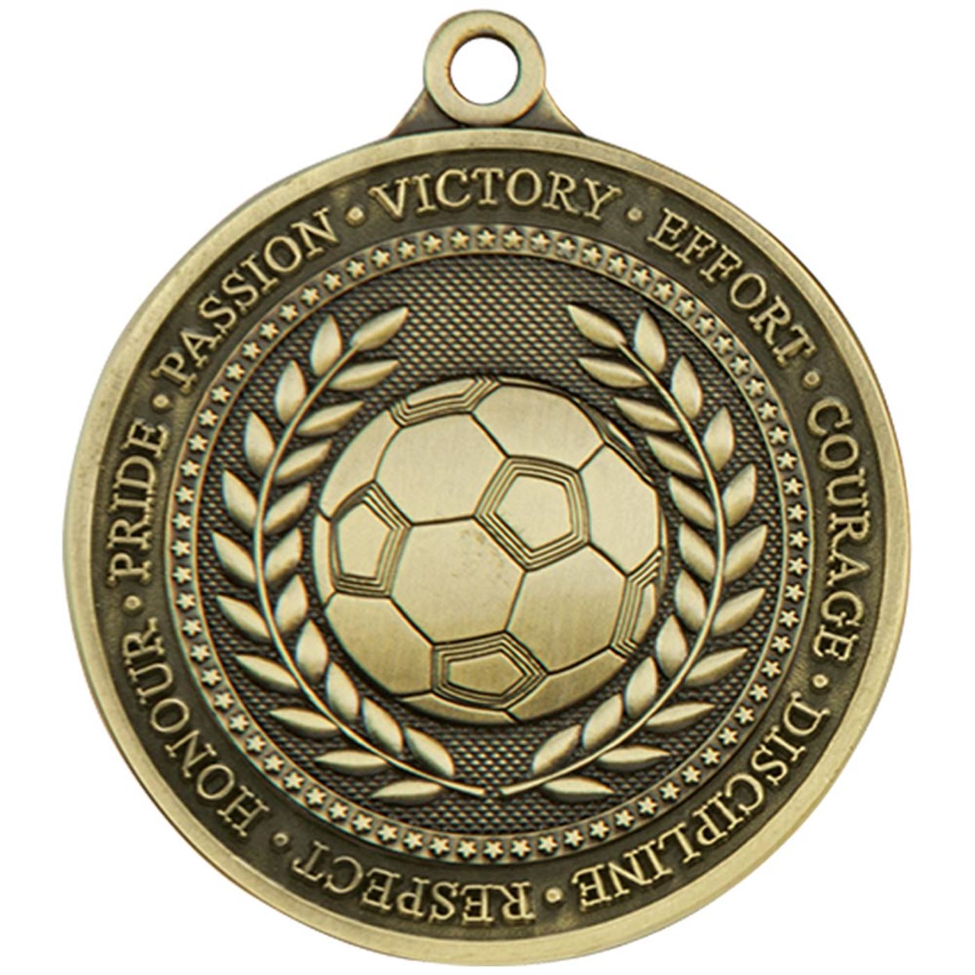 Olympia Laurel Football Medal - 6cm