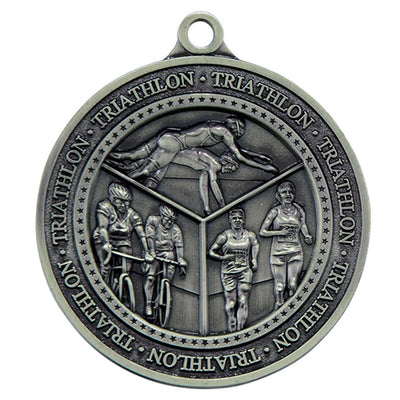 Olympia Triathlon Medal 6cm