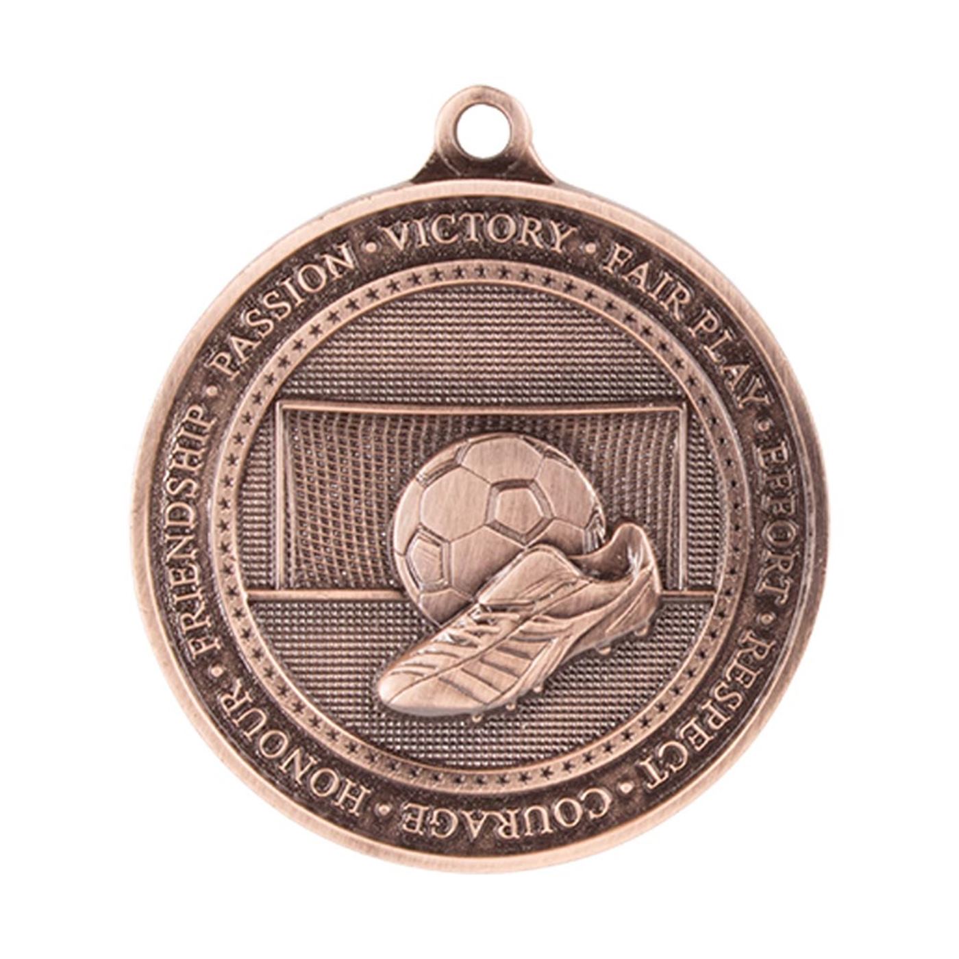 Olympia Antique Football Medal - 7cm