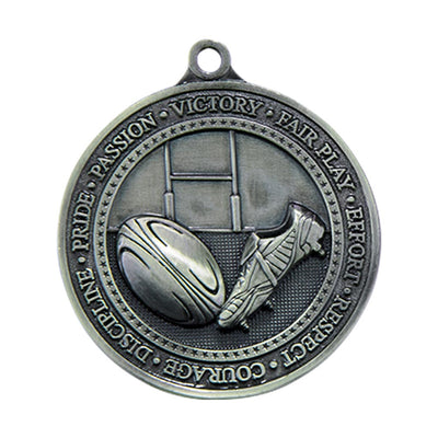 Olympia Rugby Medal 6cm