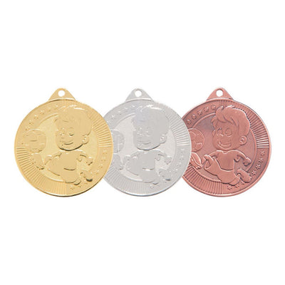 Little Champion Kids Football Medal - 4.5cm