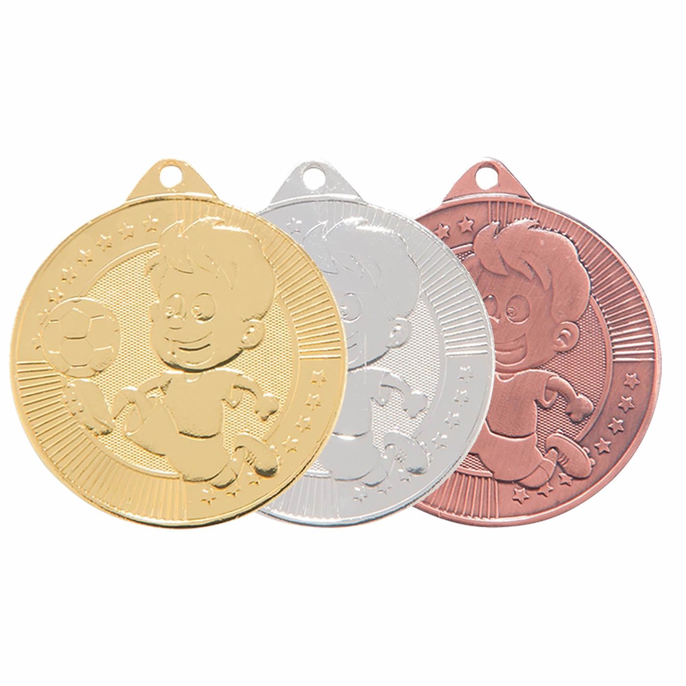 Little Champion Kids Football Medal - 4.5cm