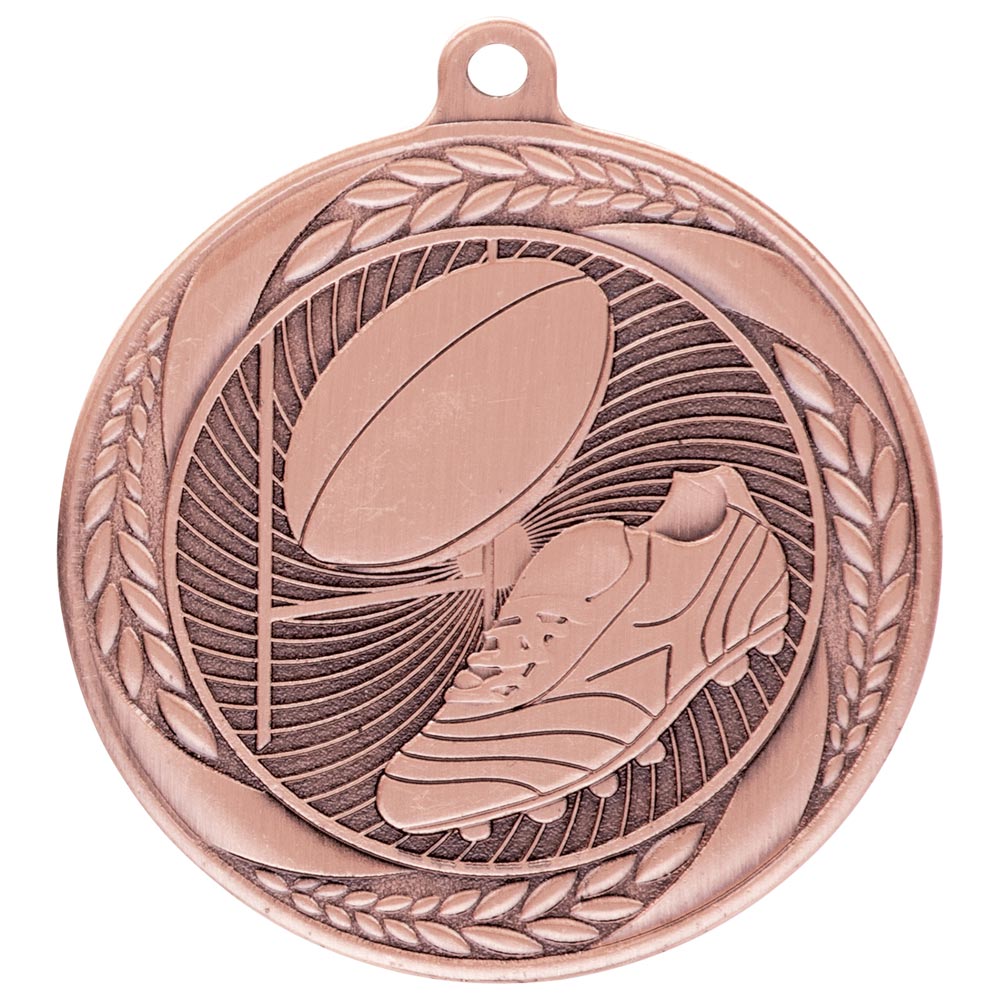 Typhoon Rugby Medal 5.5cm