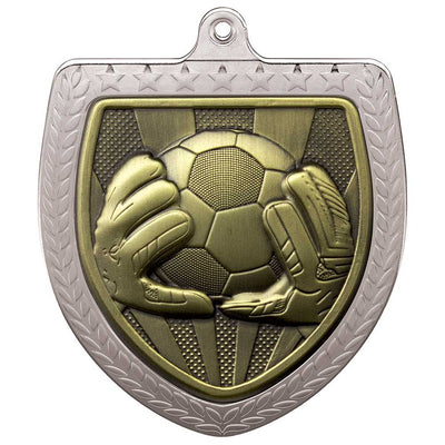 Cobra Football Goal Keeper Shield Medal