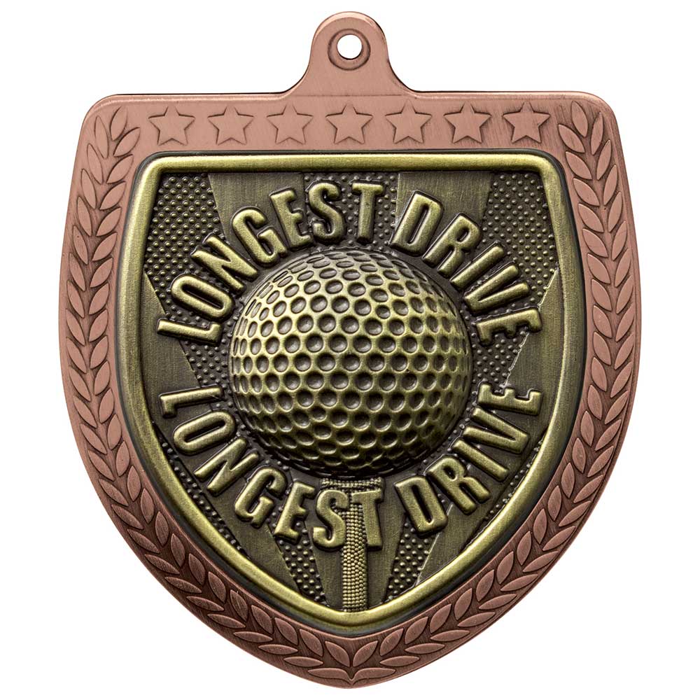 Cobra Golf Longest Drive Golf Medal 7cm