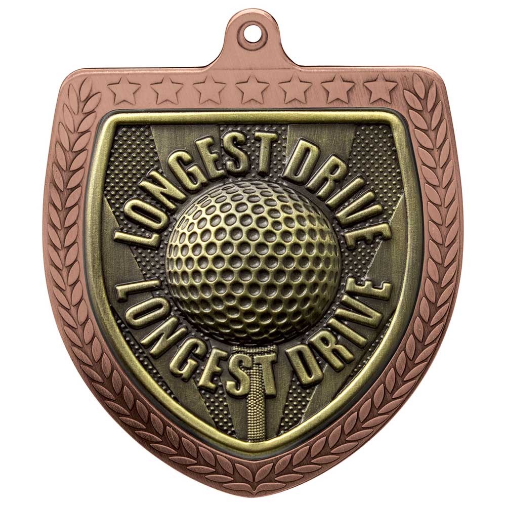 Cobra Golf Longest Drive Golf Medal - 7.5cm