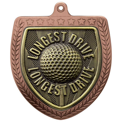 Cobra Golf Longest Drive Golf Medal 7cm