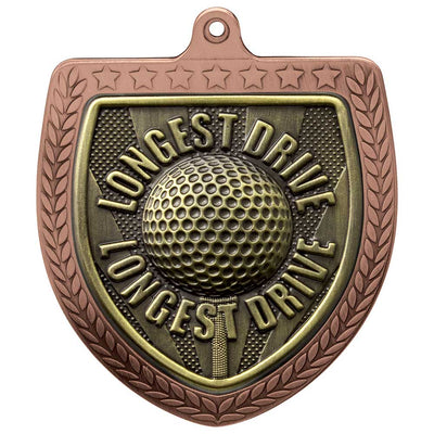 Cobra Golf Longest Drive Golf Medal - 7.5cm