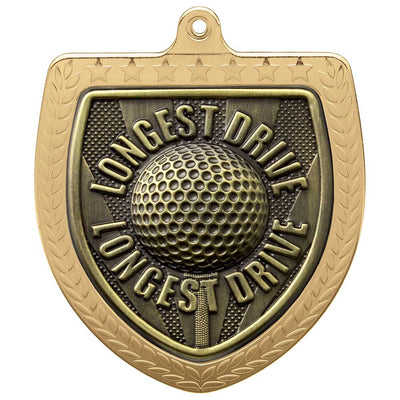 Cobra Golf Longest Drive Golf Medal - 7.5cm