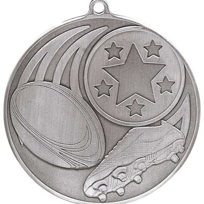 Iconic Rugby Medal - 5.5cm