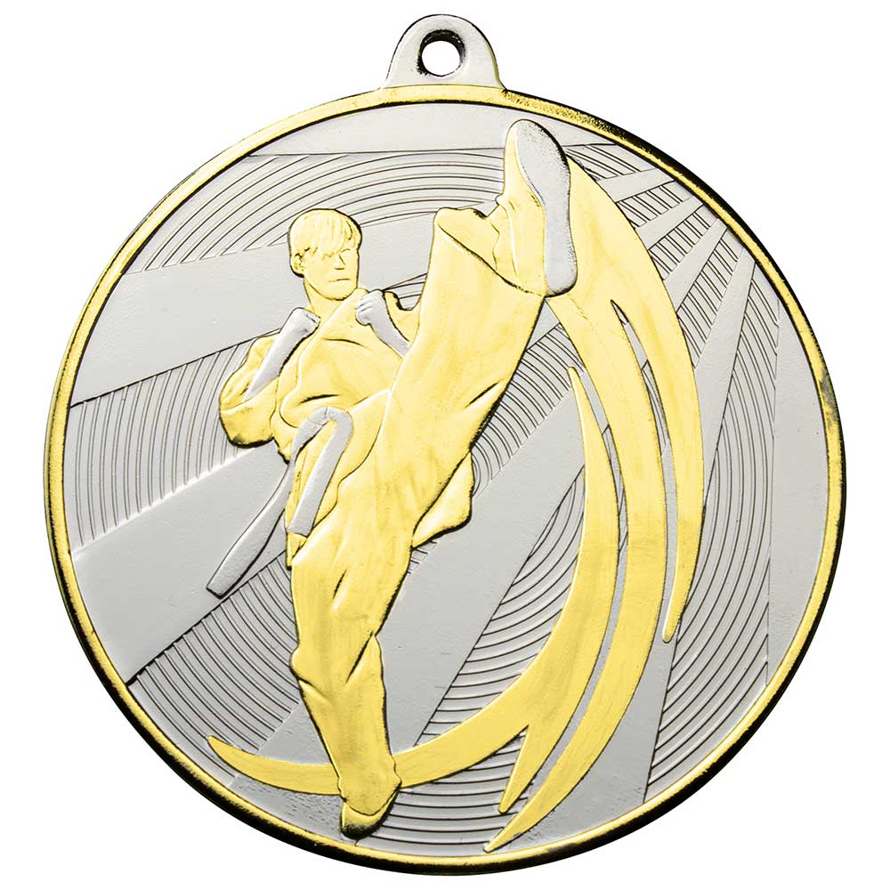 Premiership Karate Medal 6cm