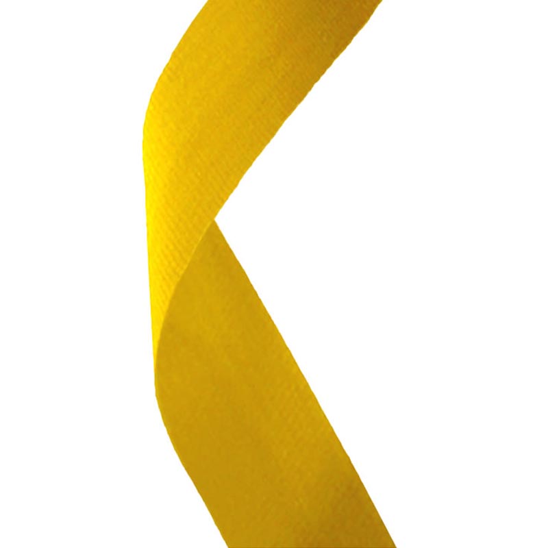 yellow medal ribbon 80cm