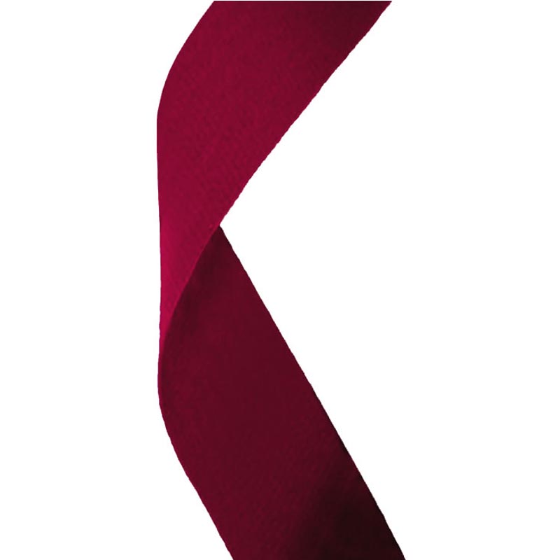 maroon medal ribbon 80cm