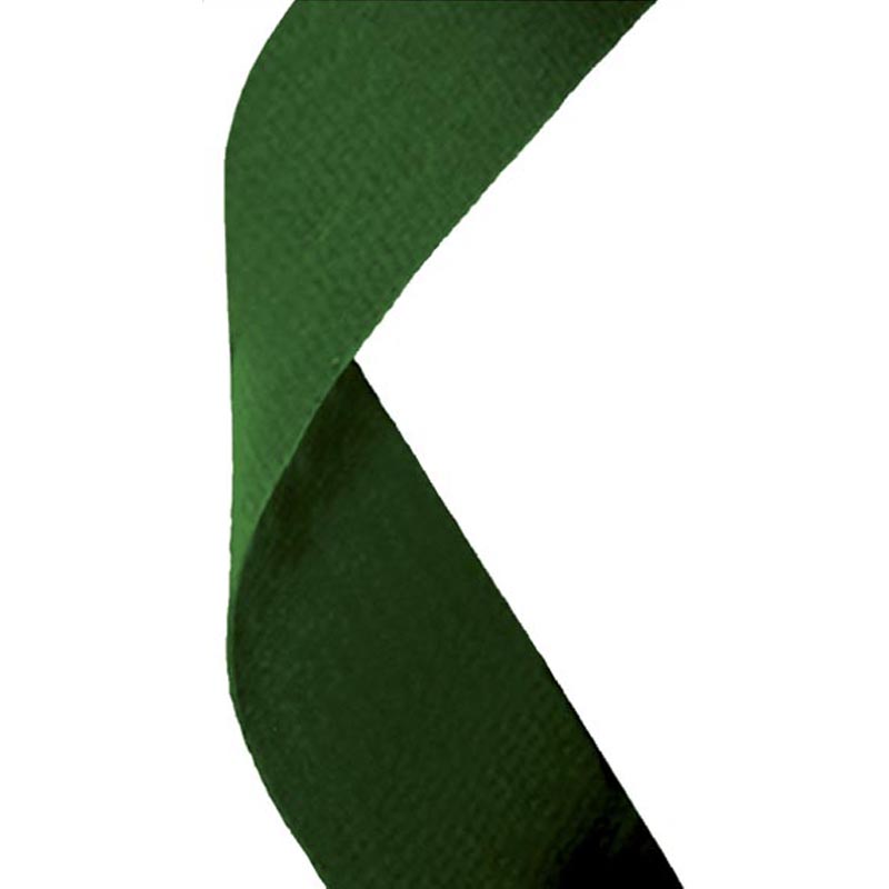 hunter green medal ribbon 80cm
