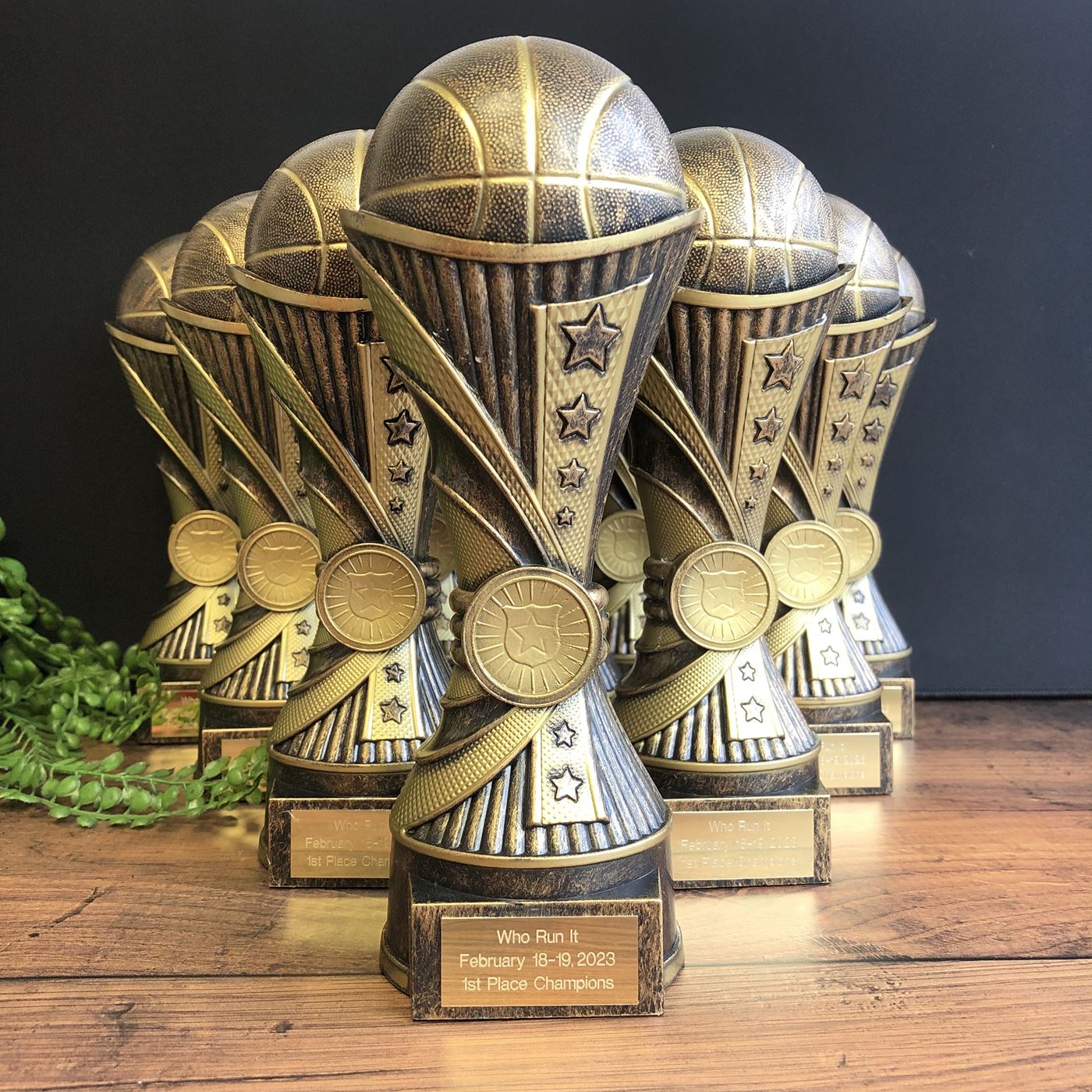 Basketball Heavyweight Trophy All Stars Award
