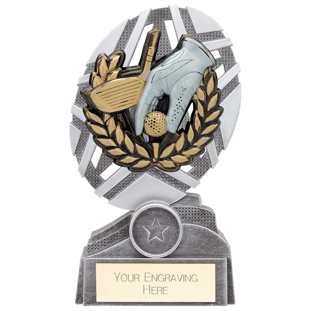 The Stars Golf Plaque Award Trophy