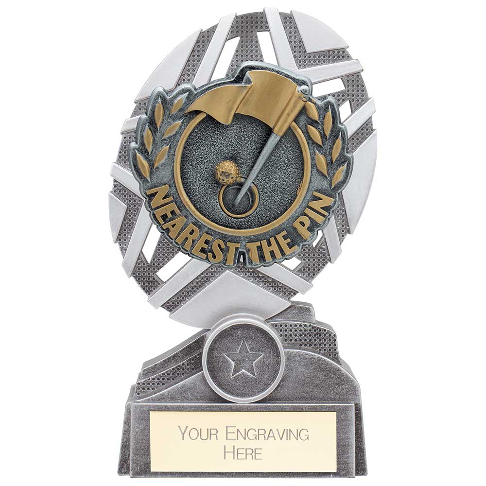 The Stars Nearest Pin Golf Plaque Award Trophy