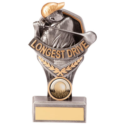 Golf Longest Drive Trophy Falcon Award