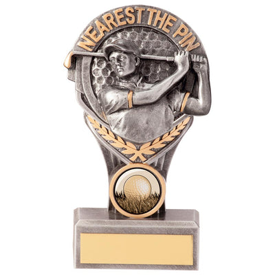 Golf Nearest The Pin Trophy Falcon Award