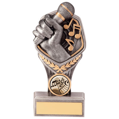 Music Microphone Award Trophy Falcon Award
