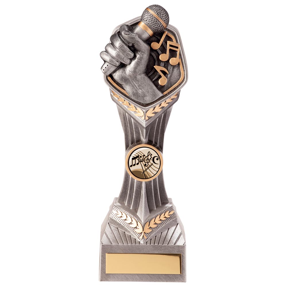 Music Microphone Award Trophy Falcon Award