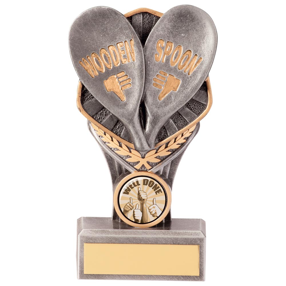 Wooden Spoon Trophy Falcon Award