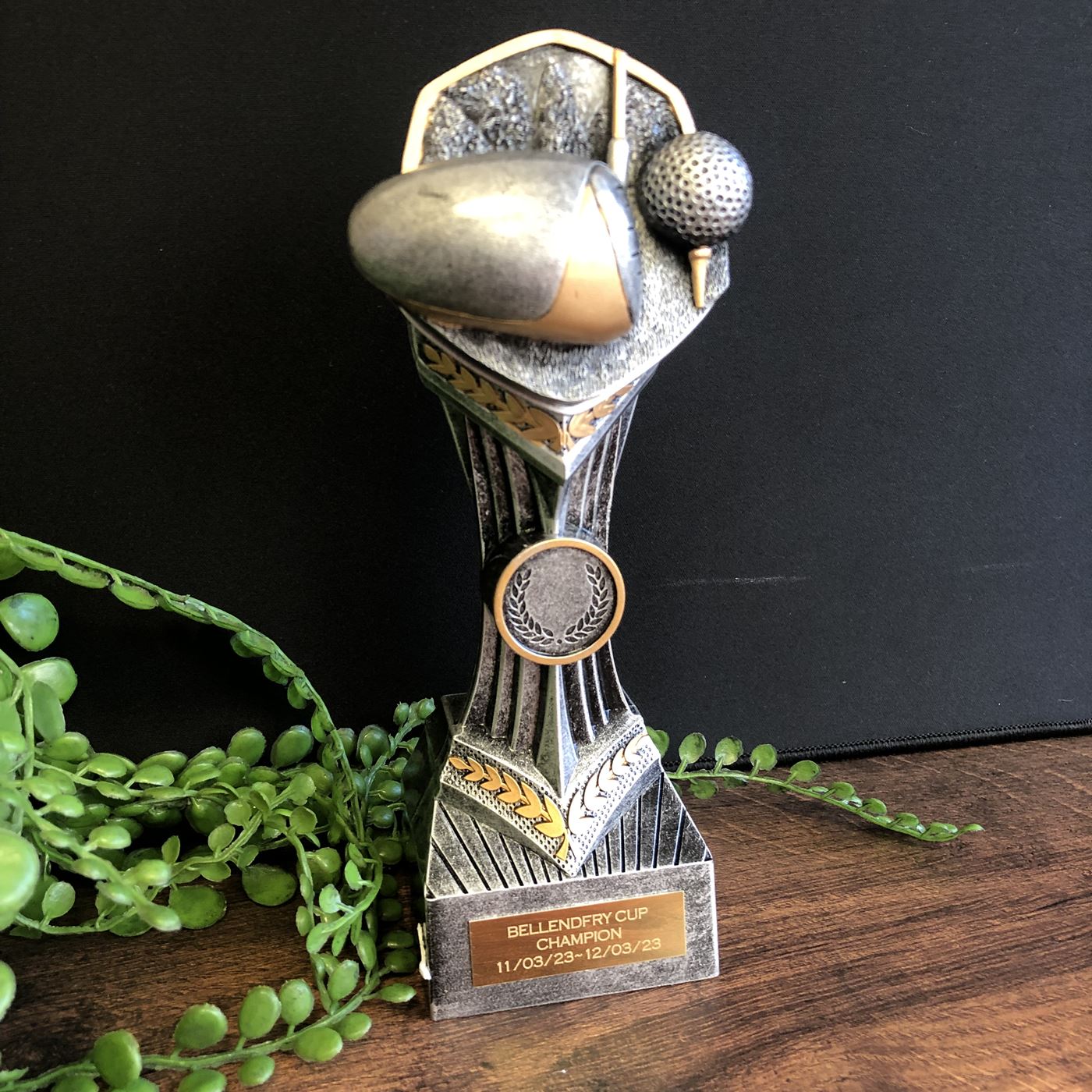 Golf Trophy Falcon Award