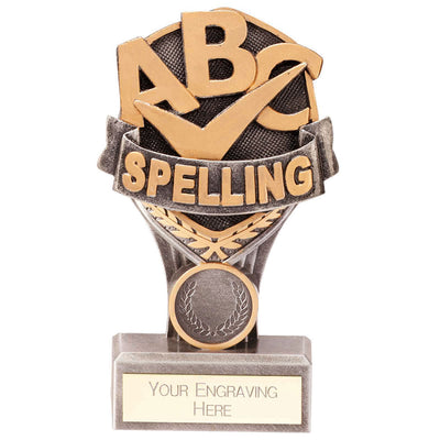 School Spelling Trophy Falcon Award