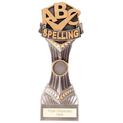 School Spelling Trophy Falcon Award