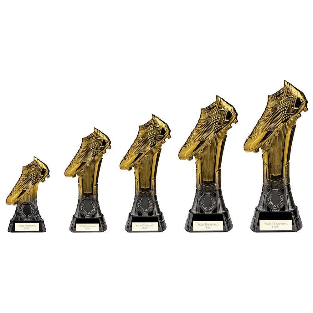 Rapid Strike Football Trophy Award - Fusion Gold