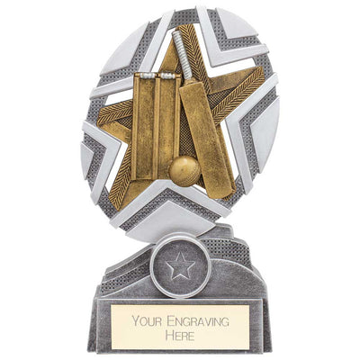 The Stars Cricket Plaque Trophy Award