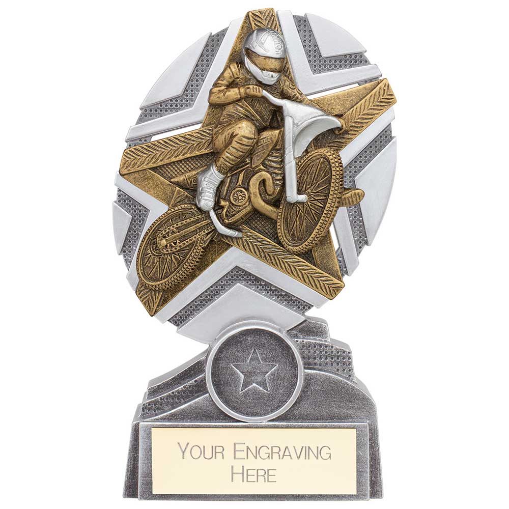 The Stars Motorcross Plaque Award Trophy