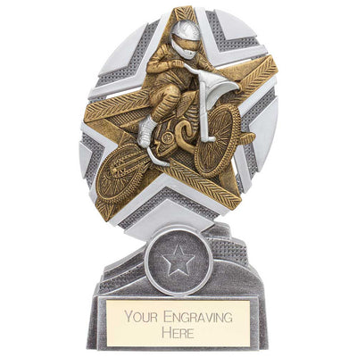 The Stars Motorcross Plaque Award Trophy
